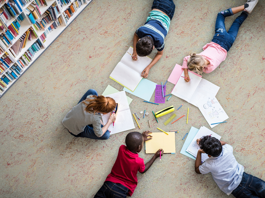 Forbo in scholen - Marmoleum Splash